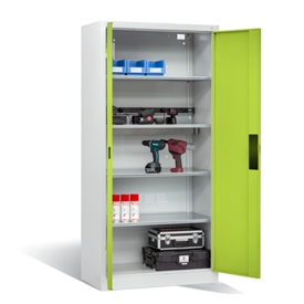 Akkuladeschrank mit 5 Steckdosten